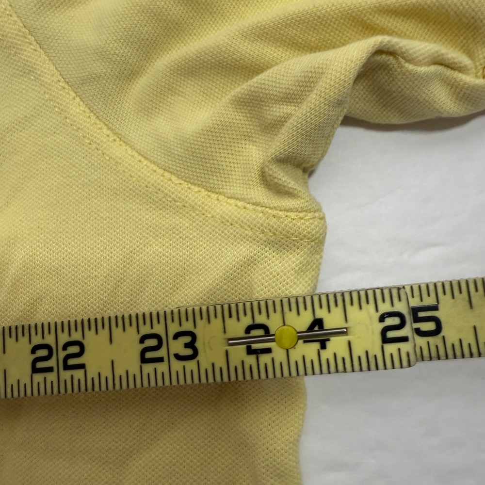 Southern Tide Skipjack Polo Shirt Short Sleeve Yellow Cotton Casual‎ Mens L 40 - Picture 6 of 9
